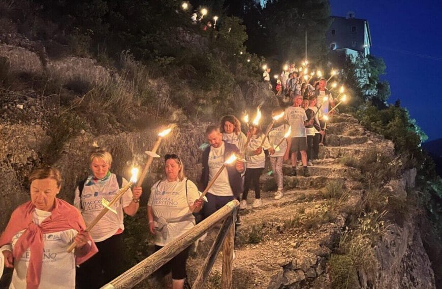 fiaccolata della pace maggio 2024