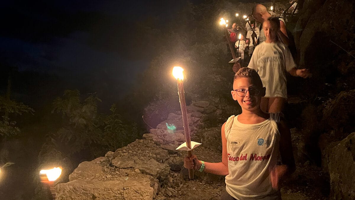 Il Fuoco della Pace e la memoria del cammino di Pietro Celestino