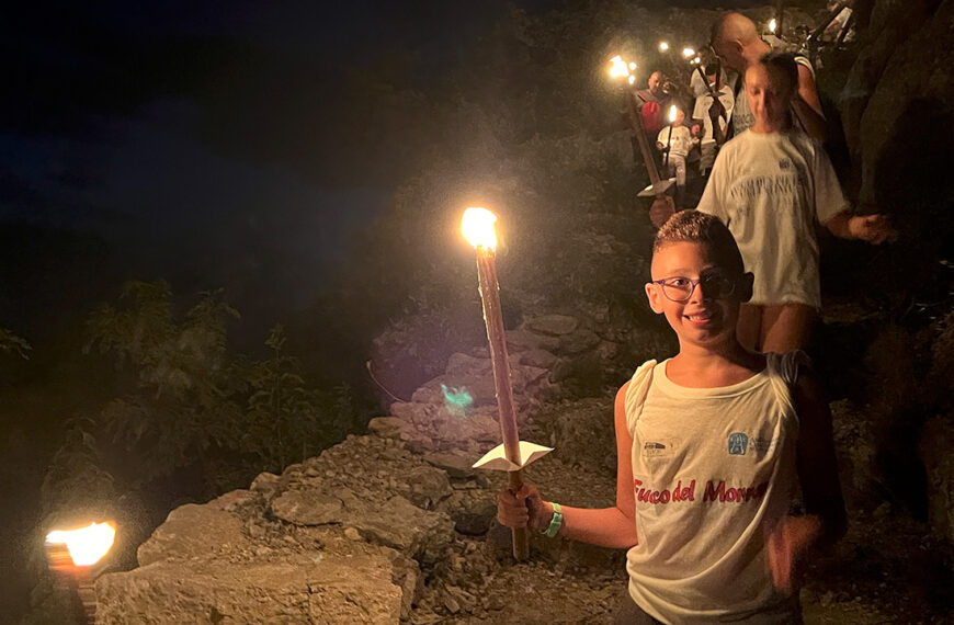 Il Fuoco della Pace e la memoria del cammino di Pietro Celestino